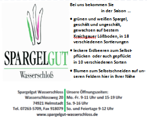 Spargelgut Wasserschloß